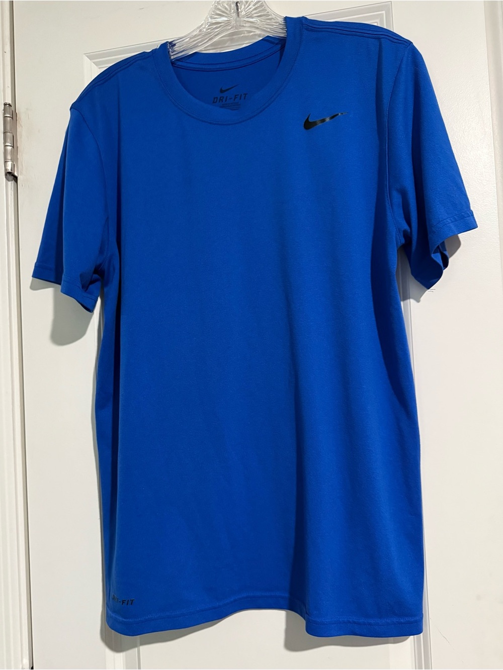 Mens Nike Dri Fit Blue Athletic t Shirt Size Medium Training